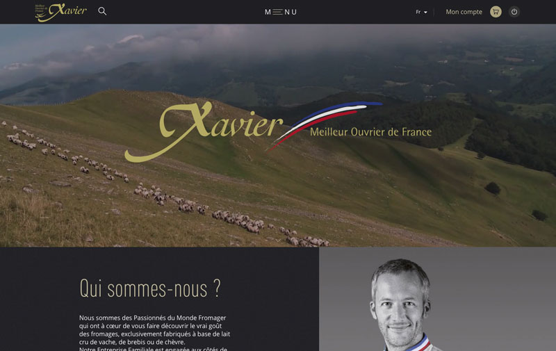 Home page du site Xavier.fr